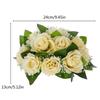  Artificial Flower Ball Arrangement Flower Bouquets , Artificial Rose Flowers Ball for Wedding, Birthday, Valentines Day
