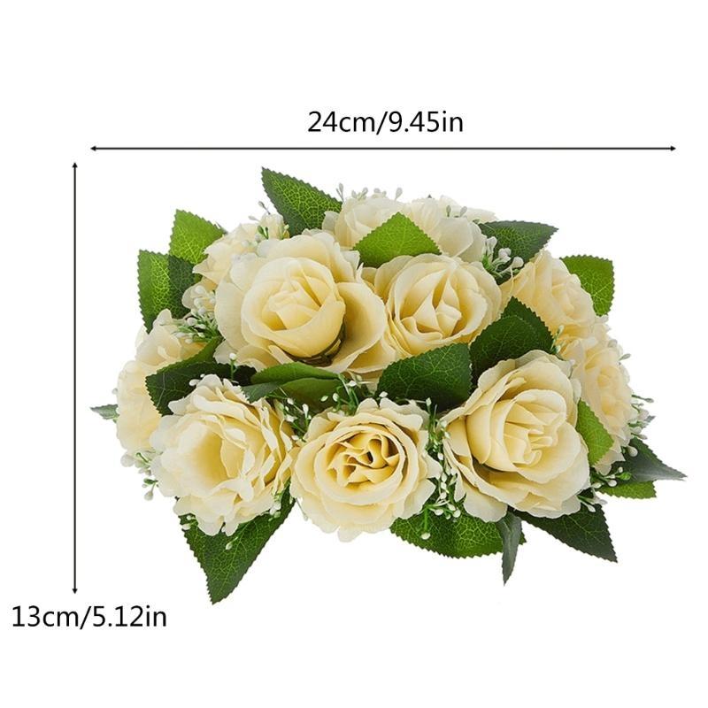 Artificial Flower Ball Arrangement Flower Bouquets , Artificial Rose Flowers Ball for Wedding, Birthday, Valentines Day