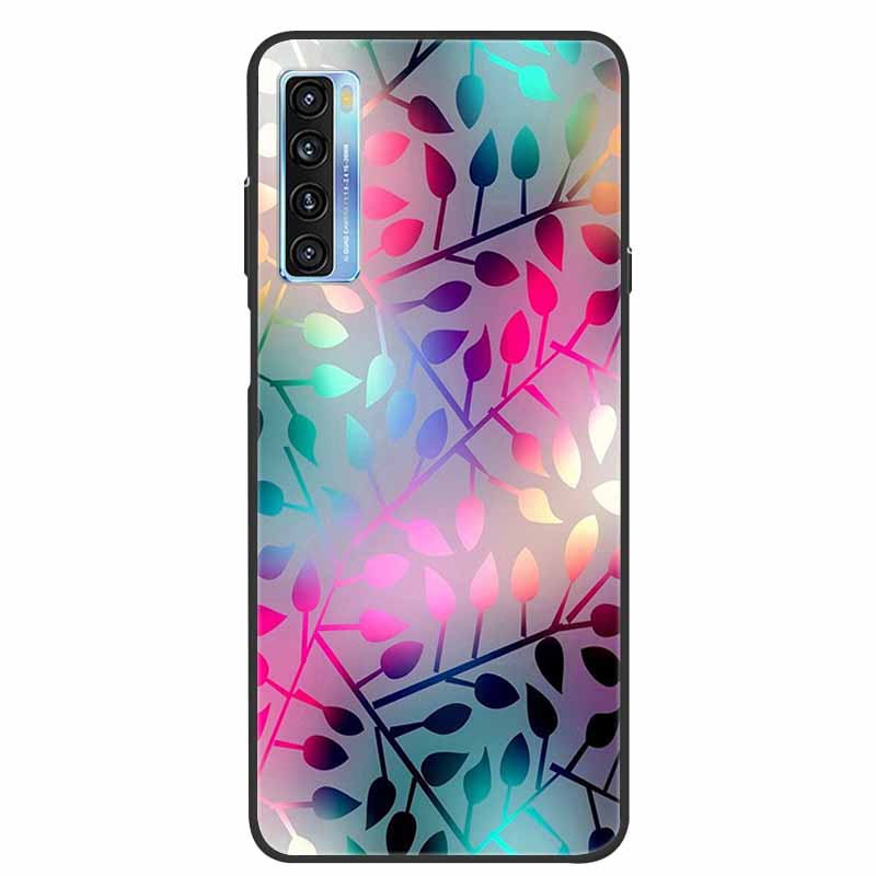 For TCL 20L Case Cute Painted Soft Silicone Back Cover for TCL 20L+ Plus T775H Phone Cases TPU Bumper For TCL 20S 20 L T774H