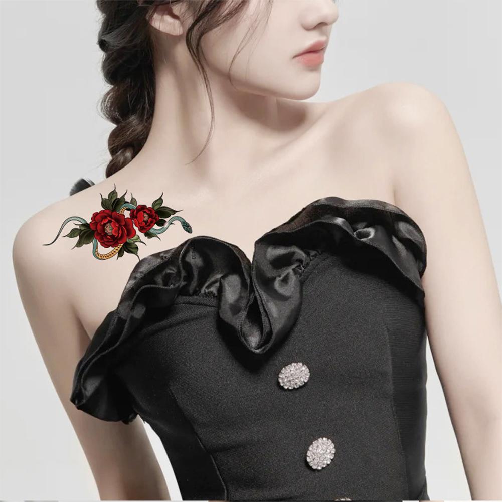 Temporary Small Fresh Colorful Tattoo Stickers Waterproof Long Lasting Tattoo Stickers Body Art Paste Painting Tattoo