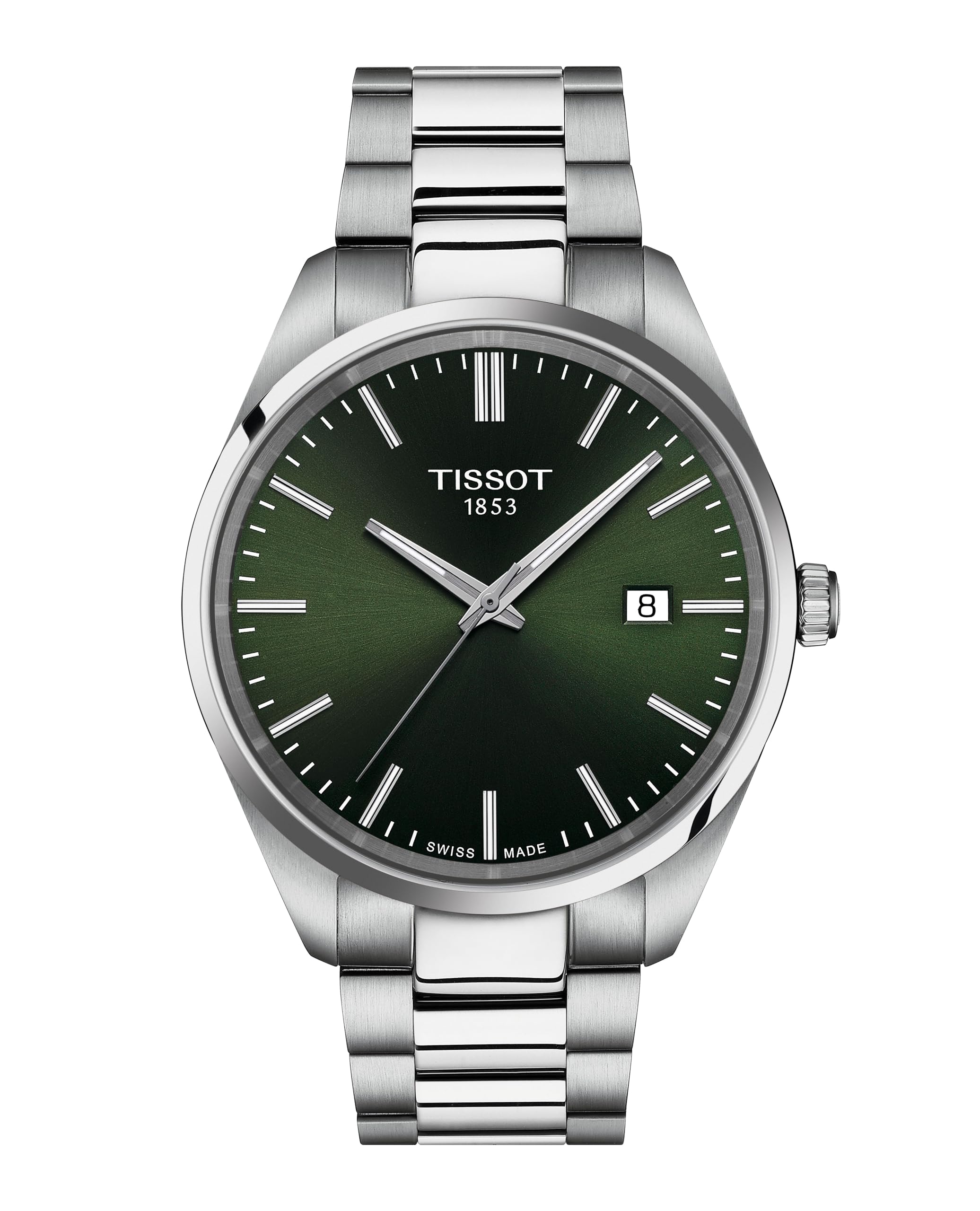 

Tissot PR100 Bracelet Wristwatch T1504101109100 Men s Green Dial