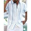 Men's Musical Note Pattern 3D Print Shirt Button Up Shirt Casual Shirt Summer Shirt Short Sleeve Daily Vacation Clothing