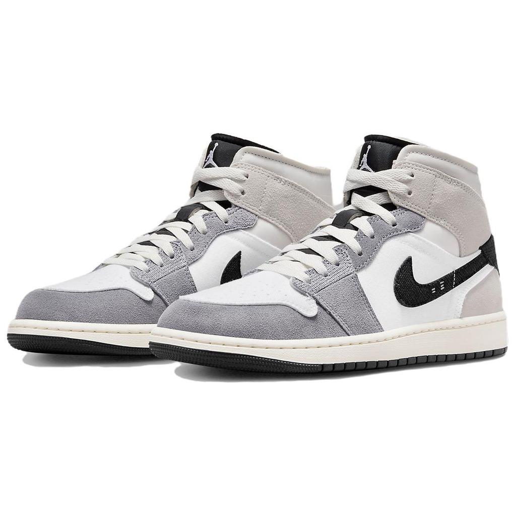 Jordan 1 Mid Se Craft White Cement Grey Black Jordan DZ4136-002