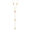 Stylish Meteors Inspired Long Necklace Sophisticated Long Necklace With Meteors And Crosses Details Neck Chain Accessory