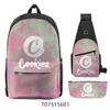 Kochrucksack Dreiteiliges Set, Outdoor-Reise-Computertasche Polyester Wasserdichter Rucksack