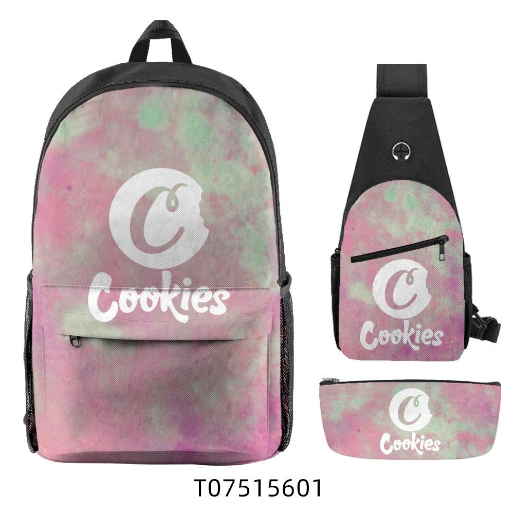Kochrucksack Dreiteiliges Set, Outdoor-Reise-Computertasche Polyester Wasserdichter Rucksack