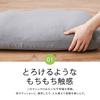 Hagiwara Pipe Pillow Refill, White, 300g [Softil], Washable, Fluffy, Soft Pillow Cushion Filler, Made in Japan, Size: Approx. 33cm x 22cm x 10cm,