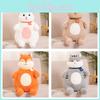 Niedliche Waldtier-Plüschtiere Vivian Bär Leo Fuchs O Bubble Hase und Winky Katze 40 cm Höhe