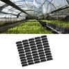 50 Stück 10cm Gewächshausfolienklemme Hitzebeständiger Rohrclip Gartenrahmen Rohrklemme für Garten