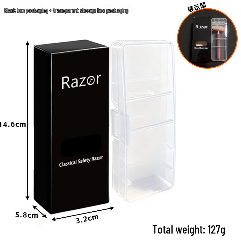 Stainless Steel Double-Sided Beard & Hair Shaver