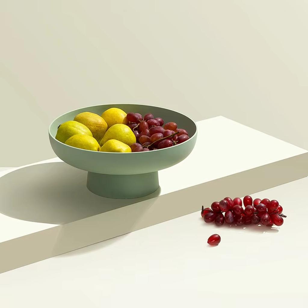 Multi Functional Fruit Bowl for Home Use Modern Design Snack Tray Candy Plate Dessert Stand Suitable for Kitchen and Dining Table Display