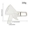 Fettmaß für den Körper 0-88mm Lightstuff Körper Hautfaltenmessschieber Professionell Tragbar Doppelfeder Fettmaßband Genau Handheld