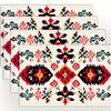 4pcs Traditional Pattern Linen Table Mats, 12x18 Inch - Vibrant Floral & Geometric Design, Machine Washable, Perfect for Kitchen, Dining Room, and