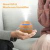 Creative Vase Humidifier Wood Grain Usb Colorful Lamp Office Air Humidifier Ball Marquee Essential Oil Diffuse Aroma Diffuser