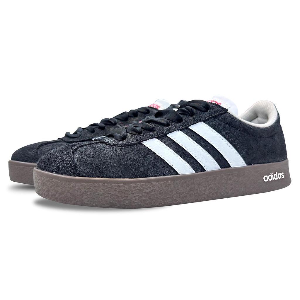 Adidas Neo VL Court 2.0 Slip Resistant Abrasion Resistant Low top Skateboard Shoes Unisex Black HQ1802(team1120-)