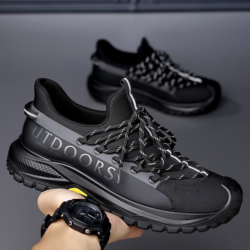 Fashion Breathable Men's Summer Mesh Shoes Anti-Odor Sports Shoes Fashion Trendy Male Casual Sneakers All-Match Hiking Footwear Trainers