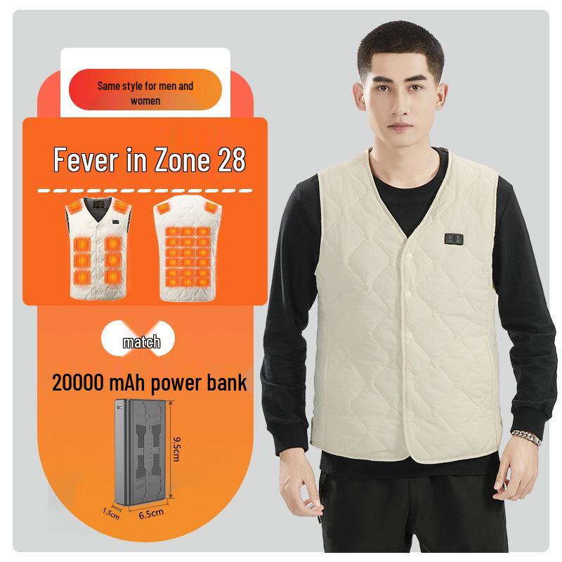Cross-Border Smart Electric Heating Vest with Temperature Control