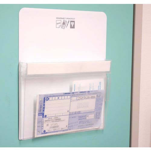 KOKUYO Magnetic Pocket White A4 Paper Approximately 205 Sheets Mac-500NW