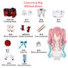 Star Rail Hyacine Cosplay Costume Wig Hair For Game Star Rail Hyacine Cosplay Shoes Women Carnival Party Role Play Outfits
