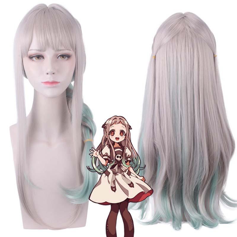 Anime Toilet-bound Hanako-kun Yashiro Nene Cosplay Costume Cosplay Wigs with Dress Tie Lovely Uniform Halloween Carnival Outfit