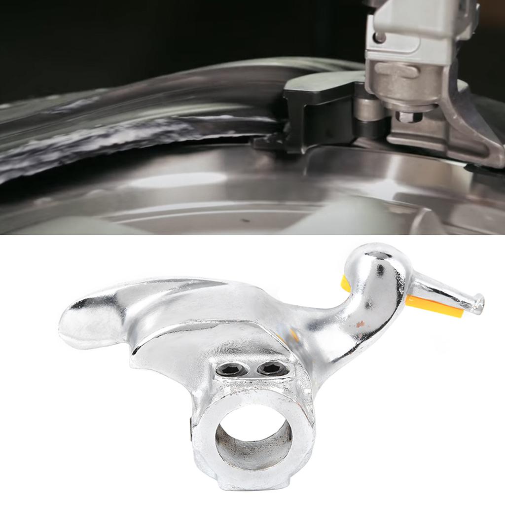 Duck Head Tire Changer Tool Duck Head Stainless Steel Car Tire Changer Mount Demount Duck Head Accessories with Protective Pads
