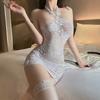 Sex underwear perspective transparent sexy short skirt nightdress set pure lust sex underwear free