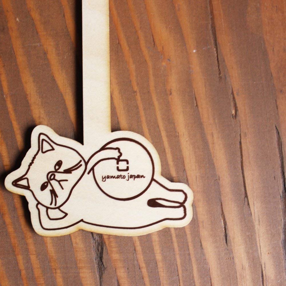 Yamato Kogyo CATS Clock N Size: Approx. W27.5 D4.5 H33.5 YK18-003