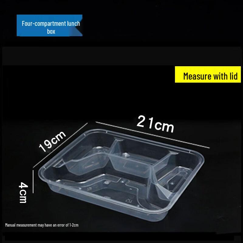 Disposable Thickened Food Container with Lids