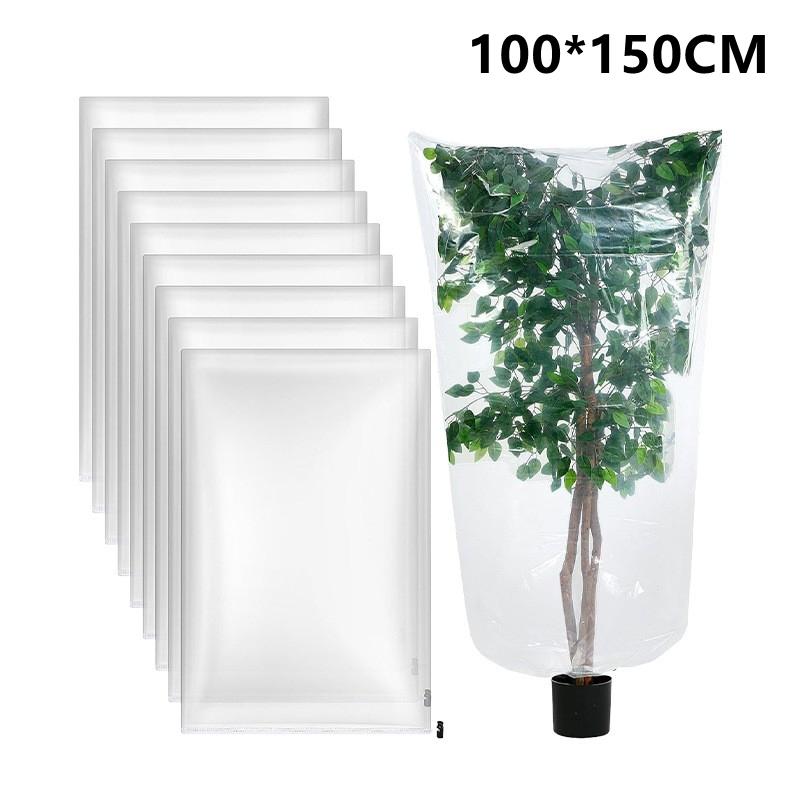 Winter Plant Covers Cold Protection Cover Plastic Transparent Plant Cover Freeze Protection Waterproof Frost Prevention Cover
