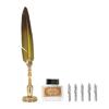 Feather Pen Fluent Comfortable Writing Vintage Elegance Exquisite Workmanship Quill Feather Pen for