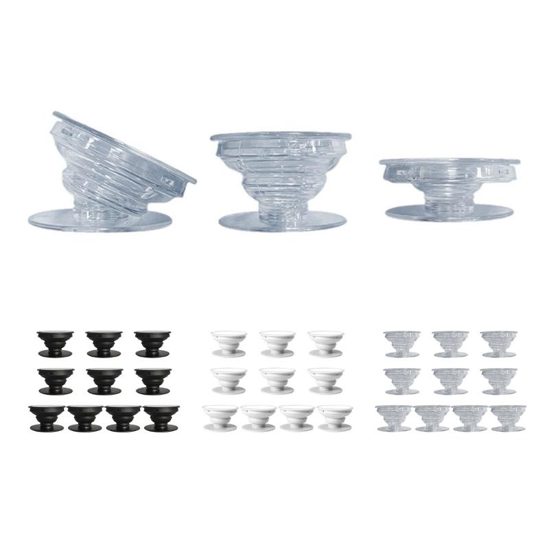 Glue Dropping Mold for Airbag Phone Bracket Diy Seamless Adhesive Resin Phone Bracket Base Silicone Mold with Support