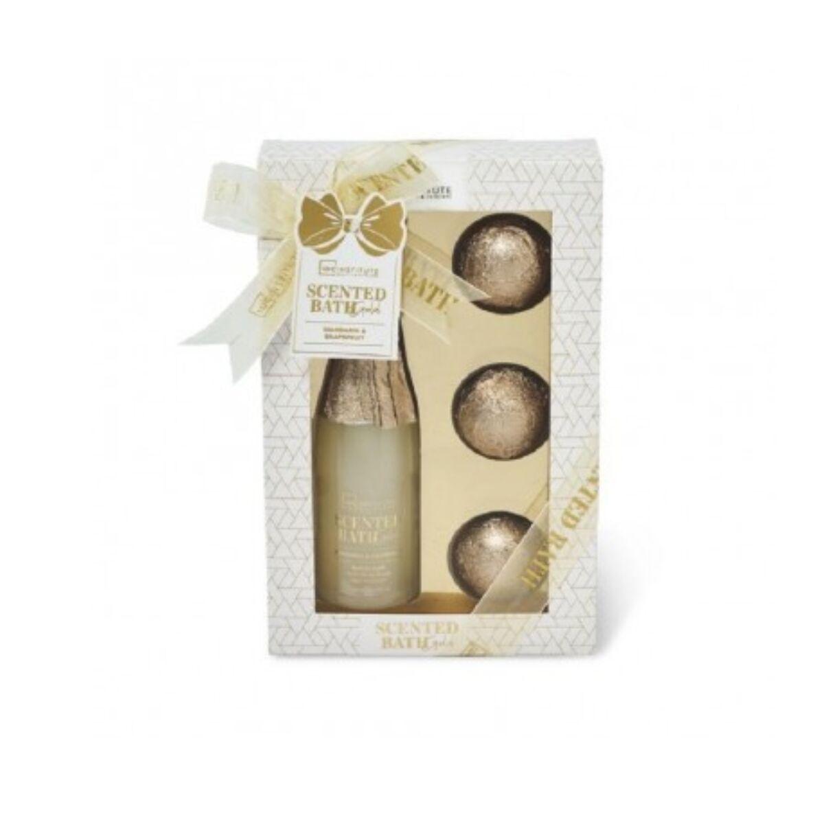 

IDC Institute Gold Citric 4 Piece Bath Set