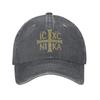 Washed Baseball Cap IC XC NIKA Cross Orthodox Christianity Summer Hip Hop Hats For UnisexTeens Outdoor Sports Sun Snapback Cap