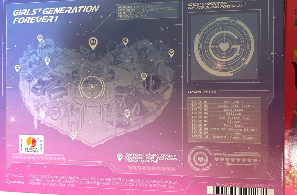 [USED] Girls' Generation Forever 1 Album Official