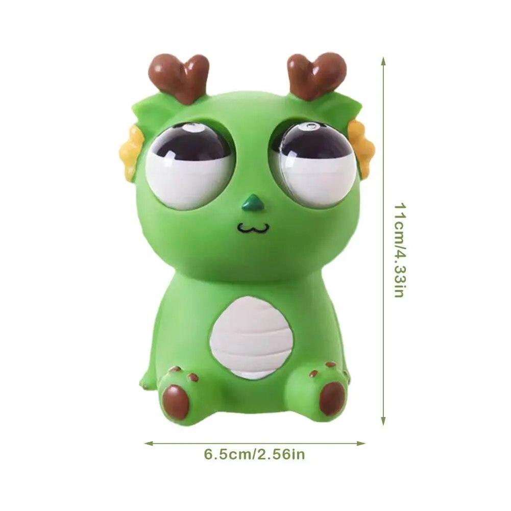 Jucării amuzante Eyeball Burst Squeeze Dragon Pinch Jucării Adulti Copii Reducerea stresului Jucărie creativă de decompresie