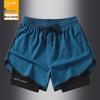 Men's Plus Size Quick-Dry Sports Shorts - Summer Casual Loose Fit for Running & Fitness