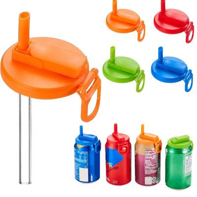 Soda Dosen Deckel Strohhalm Dosenabdeckungen für Soda BPA-freie Wiederverwendbare Deckel