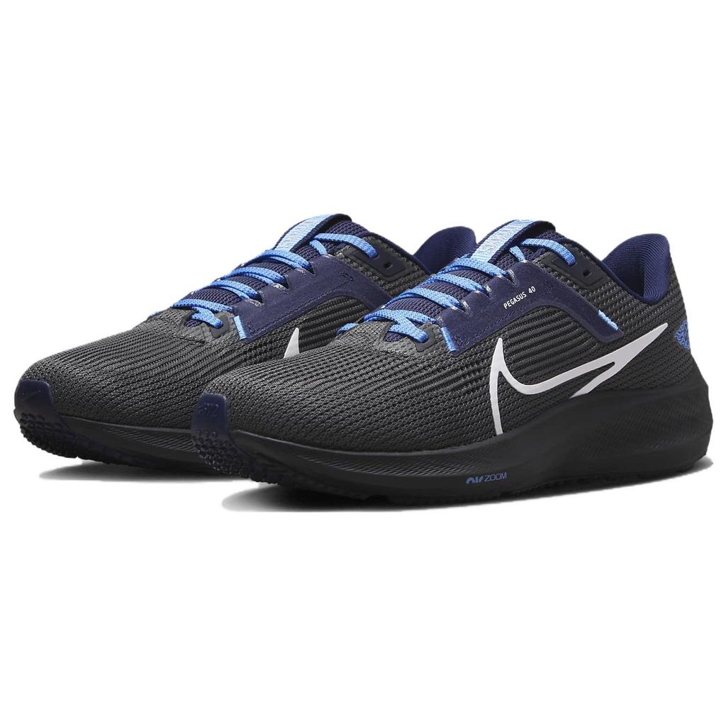 Nike NFL X Air Zoom Pegasus 40 Tennessee Titans Men Sneakers Black Anthracite College-Navy DZ5970-001