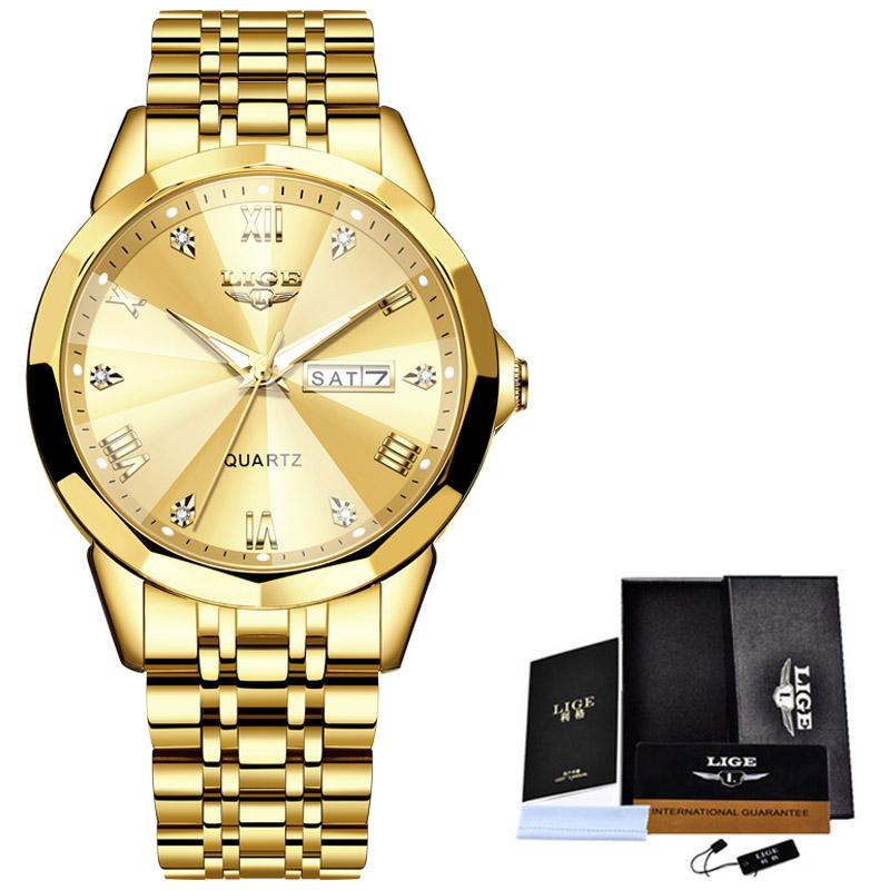 Brand Luxury Women Watch Fashion Waterproof Date Quartz Watches For Women Full Steel Sport Military Chronograph Reloj Mujer