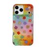 Summer Gradient Flower iPhone Case, Compatible with iPhone 16 and 17 Pro Max