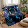 Chelsea FC Theme Blanket Soft Flannel Blanket Plush Throw Blanket Cozy Sofa Bed Blanket for Home Decor
