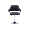 Adjustable Swivel Bar Stool with Backrest