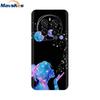 Für Honor Magic 7 Pro Hülle Magic7 Pro Klare Bemalte Abdeckung Weiche Silikon Handyhülle Für Huawei Honor Magic7Pro Hülle Fundas Schalen