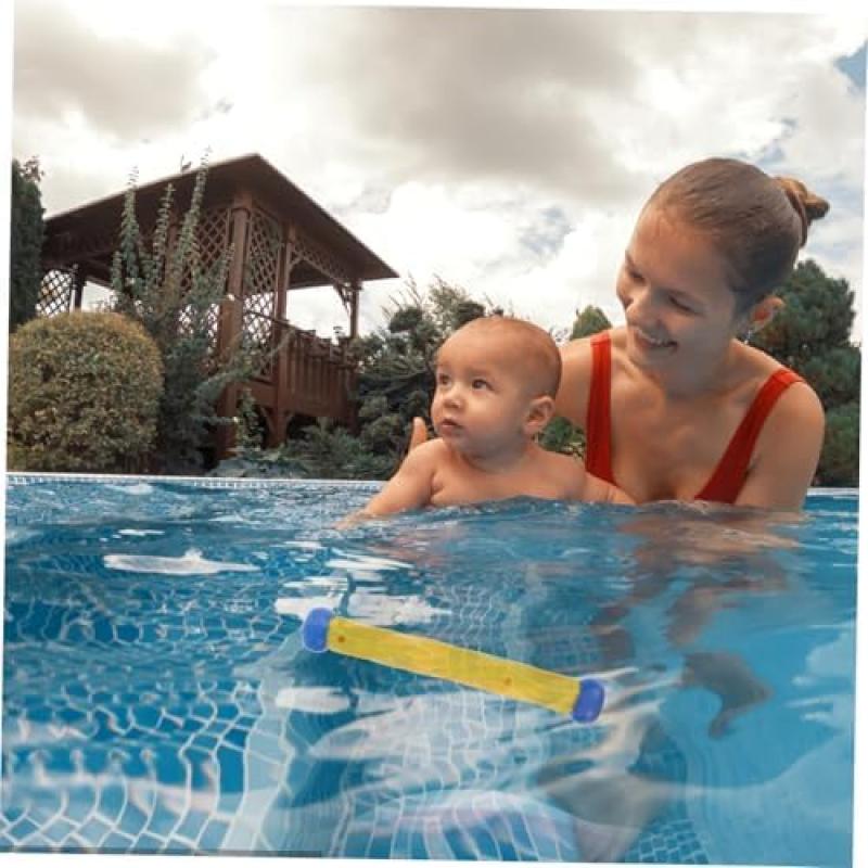 BESTonZON 5-Piece Colorful Dive Rings Set, Durable Plastic Pool Diving Toys, Safe & Skin-Friendly, Promotes Swimming Fun & Diving Skills