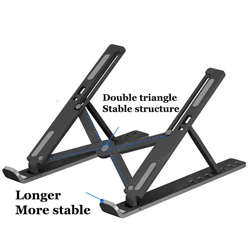 Xiaomi Portable Foldable Laptop Stand Adjustable Notebook Bracket ABS Material Desk Holder For Macbook Air iPad Tablets Base Accessorie