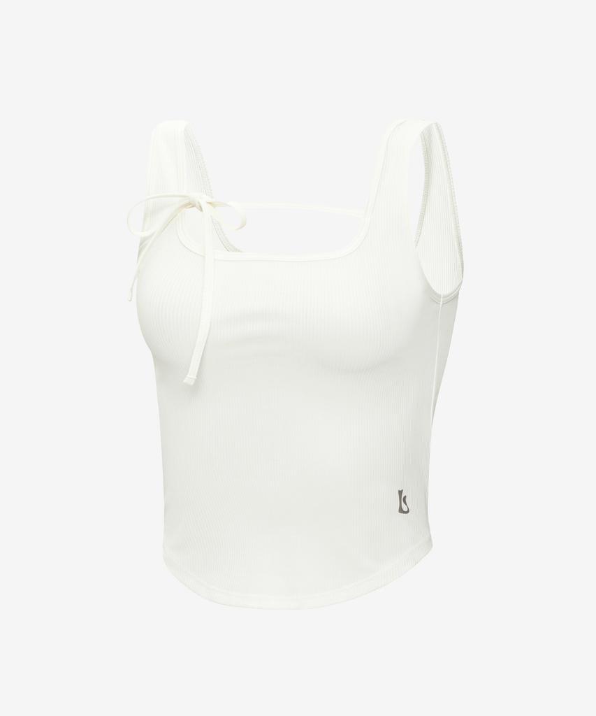 GRANDE LINE Elflex Rib Front Ribbon Sleeveless