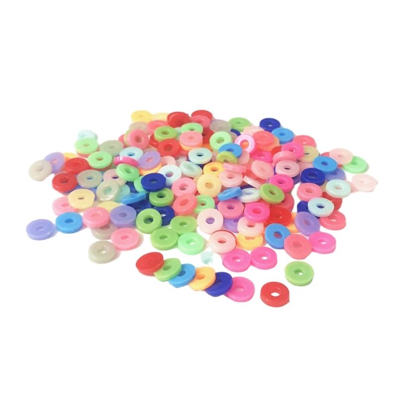 

Mixed Color Beads 200pieces Bracelet Making Spacer Bead 6mm Bohemian Style Necklace Bead Diy Craft Jewelry Accessories 1