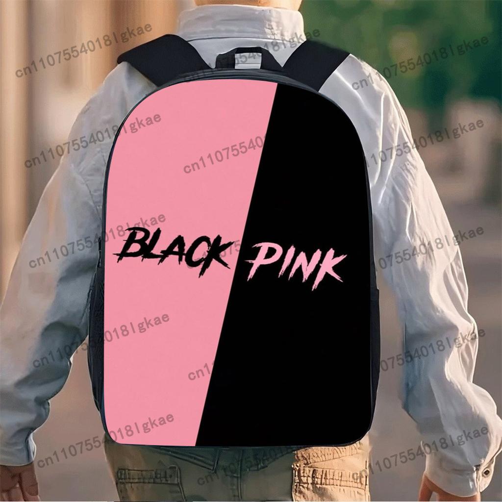 3pcs Summer Essential KPOP Backpack Set includes a large-capacity backpack, a pencil case, and a zippered crossbody bag with adj
