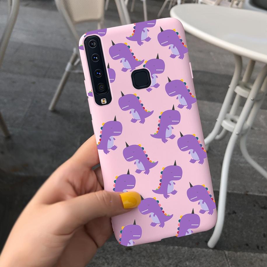 Für Samsung Galaxy A9 2018 A9s Hülle Mode Leopard Blume Handyhülle Für Samsung A9 2018 SM-A920F/DS Weiches Silikon Funda Coque
