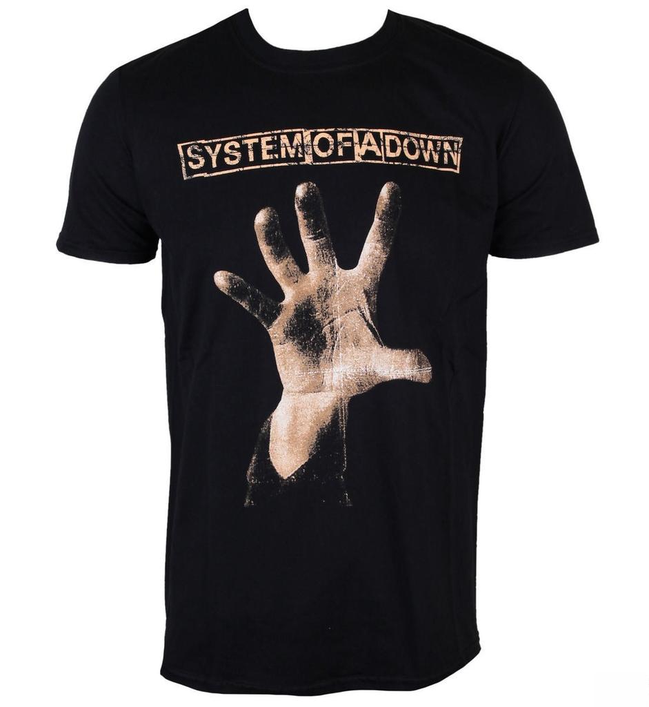 System Of A Down Painted Faces Pattern Printed Tshirt Casual Street Style Cotton Tshirt Suitable For Enthusiasts To Wear